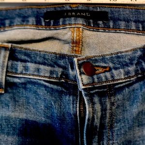 J Brand 29 medium wash distressed Boyfriend jeans